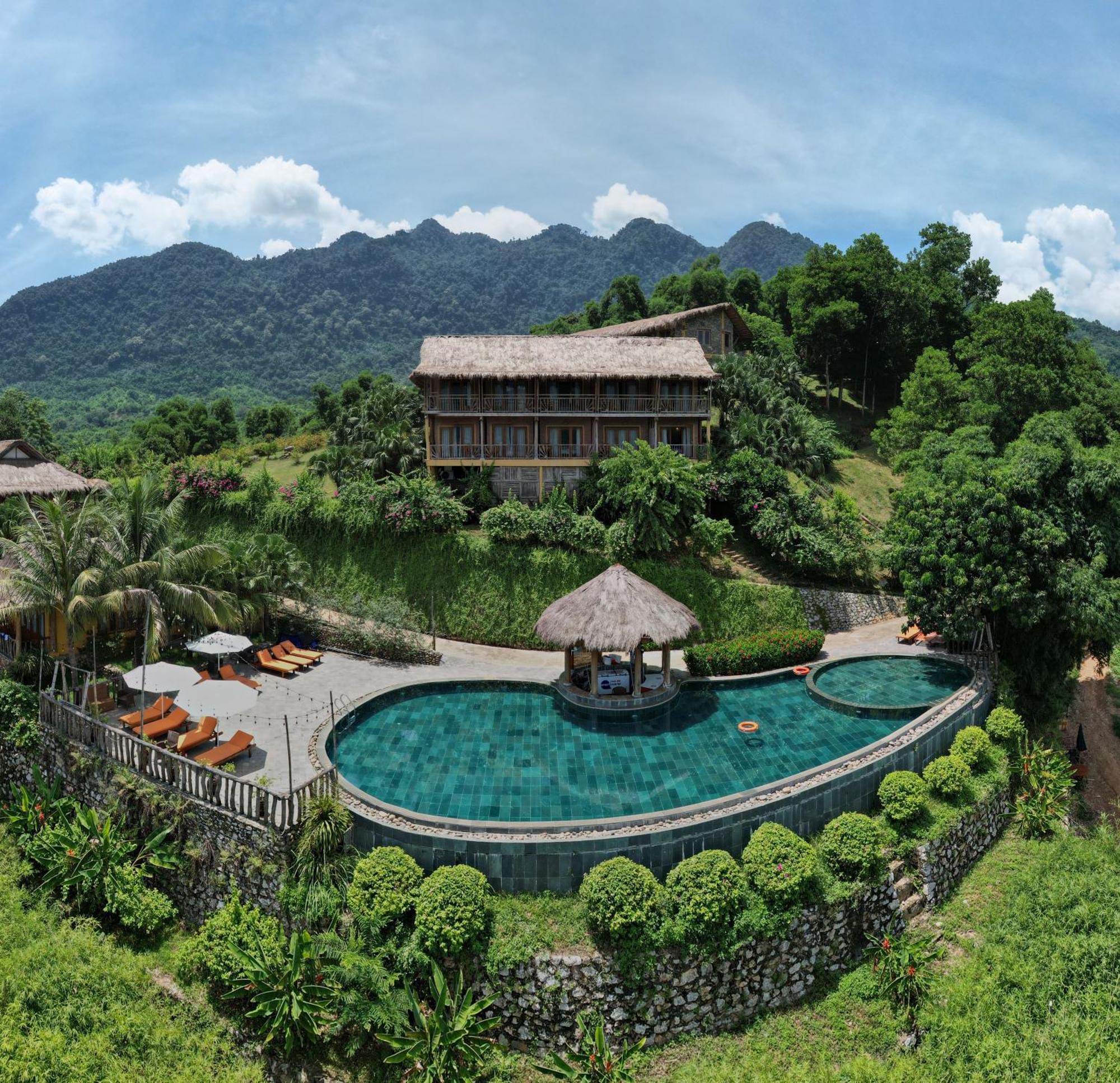 Mai Chau Hideaway Lake Resort Buitenkant foto